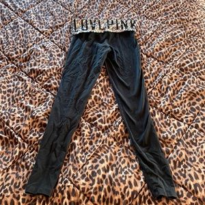 Sequined PINK leggings